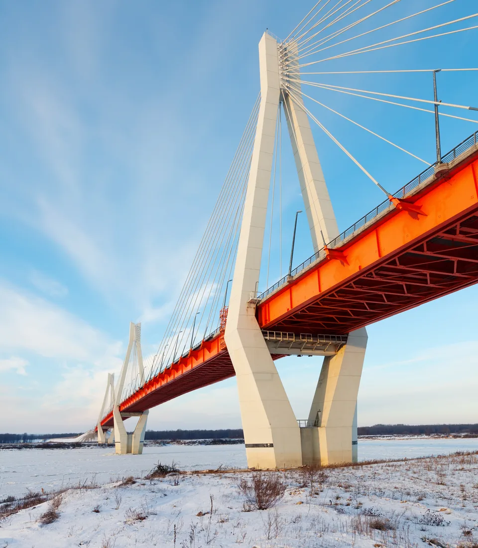 Brücke mit Korrosionsschutz